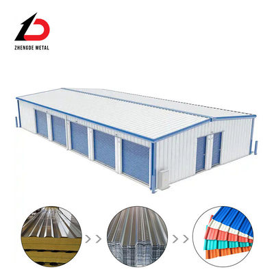 کیفیت  Customized DIN Prebuilt Metal Buildings with Bolt Connection کارخانه
