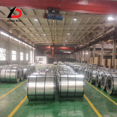 Az30-Az150G/M2 Strip Gi Sheet Coil Zinc Coating Cutting گواهینامه RoHS