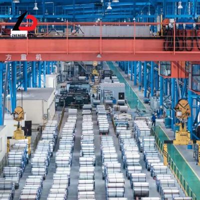Az30-Az150G/M2 Strip Gi Sheet Coil Zinc Coating Cutting گواهینامه RoHS