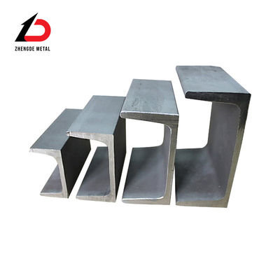 پروفایل های نرم Gi گالوانیزه En S235jr S275jr S355jr A36 Ss400 Purlin ساختاری C U کانال فولاد کربن پایین