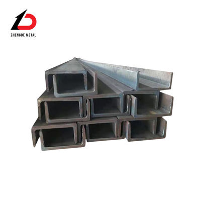 پروفایل های نرم Gi گالوانیزه En S235jr S275jr S355jr A36 Ss400 Purlin ساختاری C U کانال فولاد کربن پایین