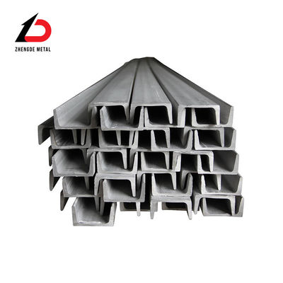 پروفایل های نرم Gi گالوانیزه En S235jr S275jr S355jr A36 Ss400 Purlin ساختاری C U کانال فولاد کربن پایین