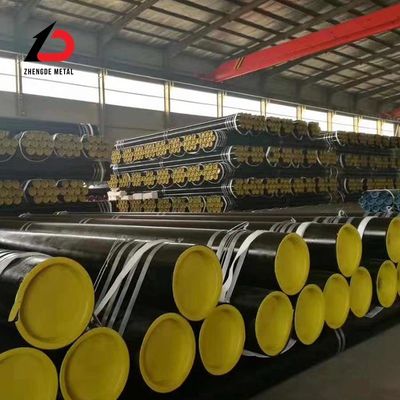 ASTM A53 A106 جدول بزرگ 40 Gr B ERW لوله فولاد کربن برای لوله گاز نفتی