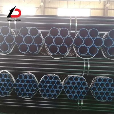 ASTM A53 A106 جدول بزرگ 40 Gr B ERW لوله فولاد کربن برای لوله گاز نفتی