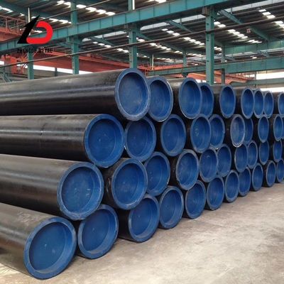 API 5L X42 X52 X56 X6 Sch ASTM A106 A36 A53 DN350 DN400 لوله های حلقه ای جوشکاری سیاه نرم فولاد کربن دور CS ERW لوله های نفتی