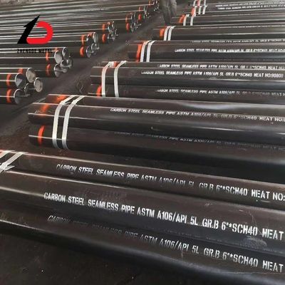 API 5L X42 X52 X56 X6 Sch ASTM A106 A36 A53 DN350 DN400 لوله های حلقه ای جوشکاری سیاه نرم فولاد کربن دور CS ERW لوله های نفتی