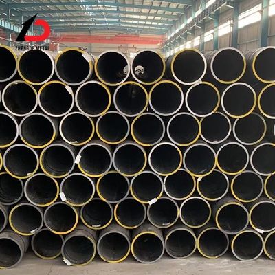ASTM A36 A53 4130 42CrMo 15CrMo St37 C45 Sch40 A106 آلیاژ لوله یا لوله دور بدون درز از فولاد کربن برای مواد ساختمانی