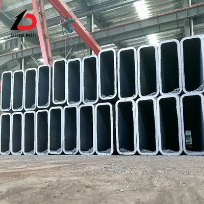 سیستم پیشرانه هواپیمایی ابعاد سفارشی 100*300*4.0-12 کارخانه قیمت خوب فروش S235j0 لوله مربع بدون درز