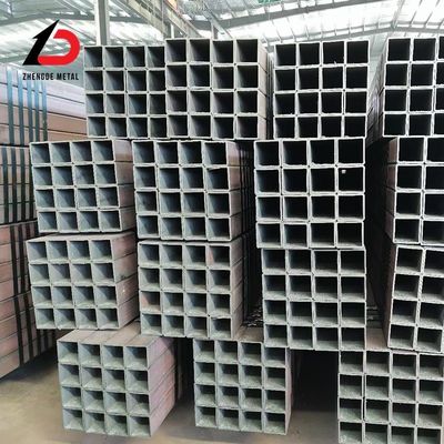 پروژه های ساخت و ساز فولاد 500*500*8*11.8m ASTM A36 A106 Grb Grc لوله های مربع بدون درز