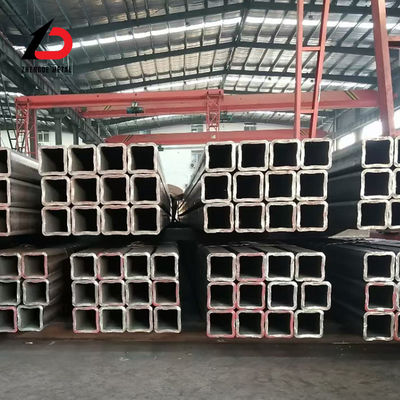 پروژه های ساخت و ساز فولاد 500*500*8*11.8m ASTM A36 A106 Grb Grc لوله های مربع بدون درز