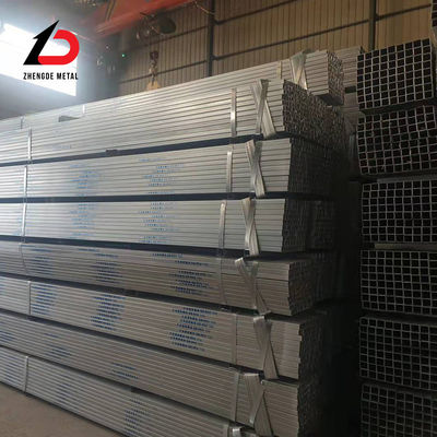 کیفیت بالا Ss330 Ss400 S235jr Q195 Q235 Q345 ضخامت 0.6-25mm اندازه سفارشی و سطح مربع / مستطیل لوله فولاد گالوانیزه با قیمت تولید کنندگان