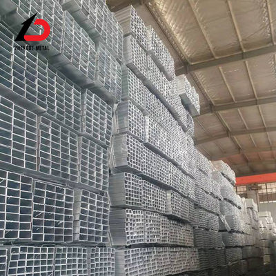 کیفیت بالا Ss330 Ss400 S235jr Q195 Q235 Q345 ضخامت 0.6-25mm اندازه سفارشی و سطح مربع / مستطیل لوله فولاد گالوانیزه با قیمت تولید کنندگان