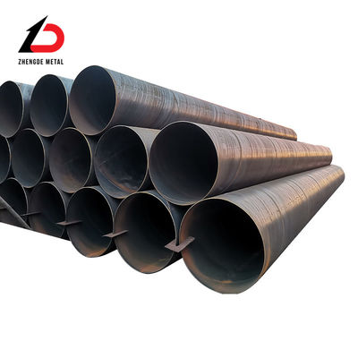 A106 A36 A53 6mm-20mm لوله فولادی ضخیم SSAW 609 mm لوله فولادی جوشیده شده مارپیچ مورد استفاده برای لوله نفت و گاز