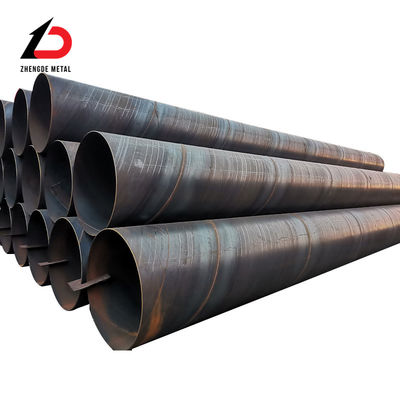 A106 A36 A53 6mm-20mm لوله فولادی ضخیم SSAW 609 mm لوله فولادی جوشیده شده مارپیچ مورد استفاده برای لوله نفت و گاز