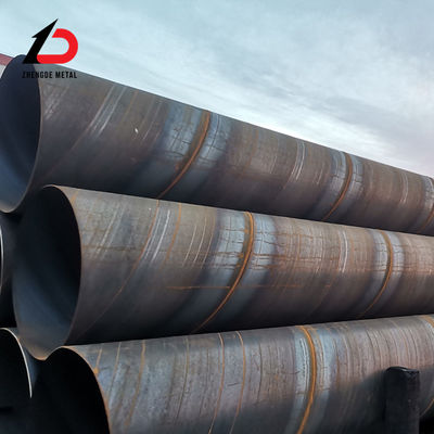 A106 A36 A53 6mm-20mm لوله فولادی ضخیم SSAW 609 mm لوله فولادی جوشیده شده مارپیچ مورد استفاده برای لوله نفت و گاز