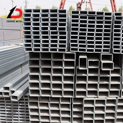 ASTM A500 لوله فولادی گالوانیزه Shs Rhs لوله مربع فولادی گالوانیزه