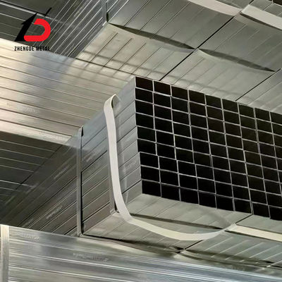 ASTM A500 لوله فولادی گالوانیزه Shs Rhs لوله مربع فولادی گالوانیزه