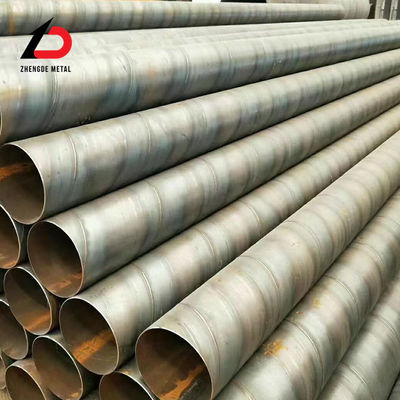 Q235 Q345 Q195 Ss400 A36 S235 لوله فولاد کربن طول استاندارد ERW لوله گرد فولاد کربن