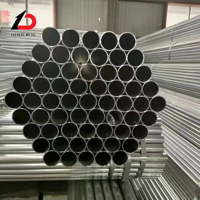 طول سفارشی 6m 12m گرم فروخته SGCC S235 Ss400 2inch Sch40 Sch30 گالوانیزه فولاد دور لوله / لوله قیمت در هر کیلوگرم