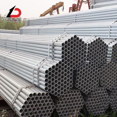 طول سفارشی 6m 12m گرم فروخته SGCC S235 Ss400 2inch Sch40 Sch30 گالوانیزه فولاد دور لوله / لوله قیمت در هر کیلوگرم