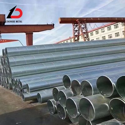طول سفارشی 6m 12m گرم فروخته SGCC S235 Ss400 2inch Sch40 Sch30 گالوانیزه فولاد دور لوله / لوله قیمت در هر کیلوگرم