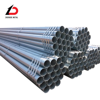 قطر سفارشی 20mm 35mm 40mm 4 اینچ Dx53D + Z Z100 Z275 گرم غوطه ور گرد لوله گالوانیزه لوله گرد گالوانیزه