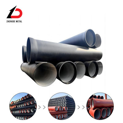 حمل و نقل آب شیر DN80-2600mm ابعاد سفارشی قیمت کارخانه فروش لوله آهن انعطاف پذیر