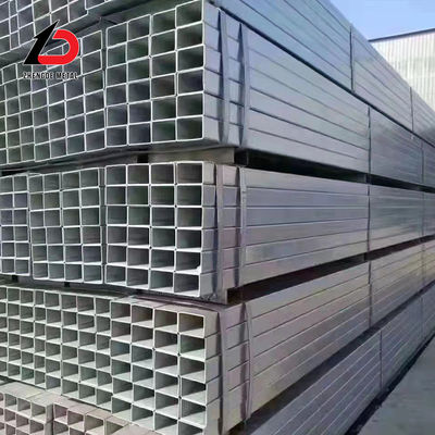 کارخانه سفارشی 20*30 30*40 40*60 60*80*2/1.5mm گرم غوطه ور شده گالوانیزه قطب معادل لوله / لوله