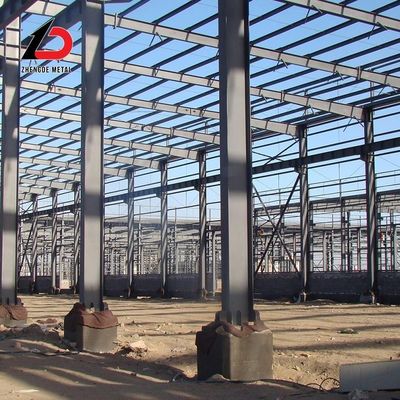 ساختمانی فلزی ساختمانی فولادی ساختاری انبار کارخانه کارگاه OEM