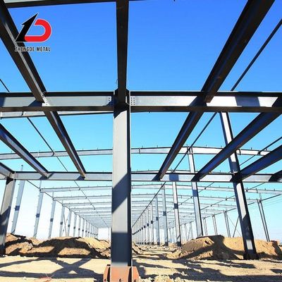 OEM شیل فریم فلزی ساختمان فولادی انبار ساخت و ساز از پیش ساخته شده