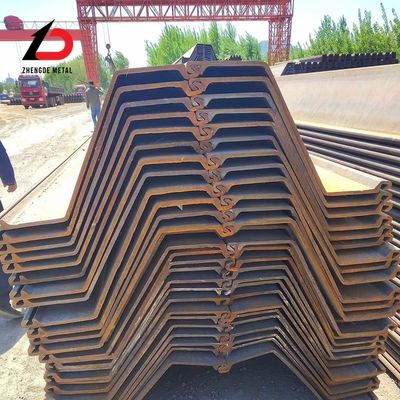 ASTM A690 U نوع فولاد برگهای پایلی سطح سفارشی سرد