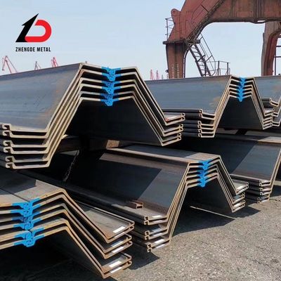 سنگ های فولادی از نوع Sy290 U برای دیوار پشتیبان