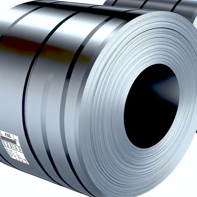 DX51D+AZ سیم پیچ فولاد گالوانیزه 5-12μm زینک پوشانده 1250mm عرض