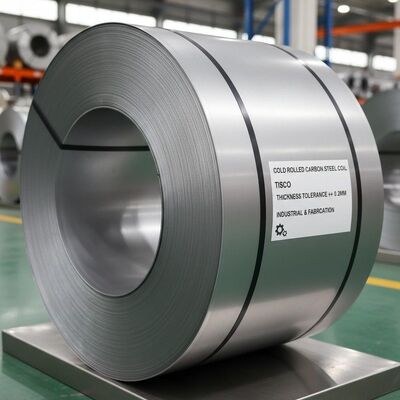 Cold Rolled Carbon Steel Coil Agent Of TISCO Thick Tolerance Plus Minus 0.2mm Ideal For Industrial Applications And Fabrication