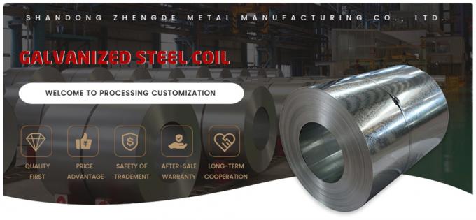 Az30-Az150G/M2 Strip Gi Sheet Coil Zinc Coating Cutting گواهینامه RoHS 0