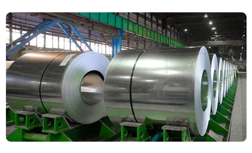 Az30-Az150G/M2 Strip Gi Sheet Coil Zinc Coating Cutting گواهینامه RoHS 4