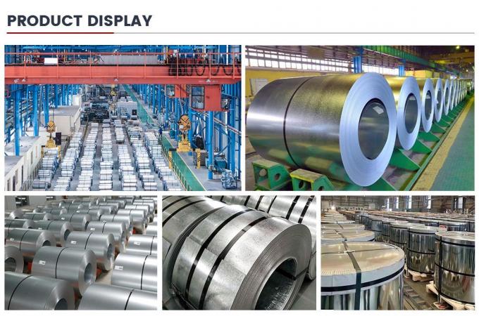 Az30-Az150G/M2 Strip Gi Sheet Coil Zinc Coating Cutting گواهینامه RoHS 8