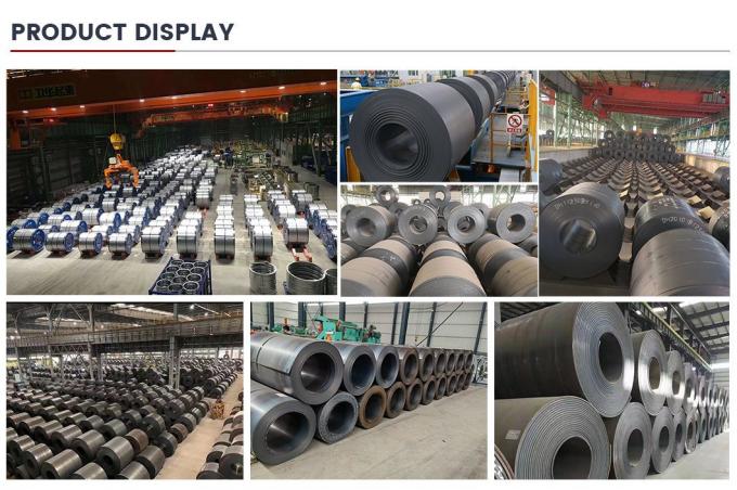 HRC سیاه A36 سیم کشی فولاد کربن پایین Ss400 Q235 Q355 Q345 S275jr گرم 8