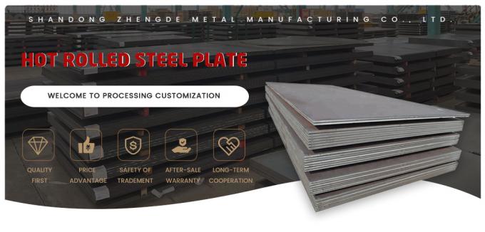 Q235B Ss400 S235jr ASTM A36 St37-2 Q345b S355jr صفحه فولادی گرم رول فولاد صاف بستن بستن بستن قالب ورق فلزی برای ساخت بتن 0