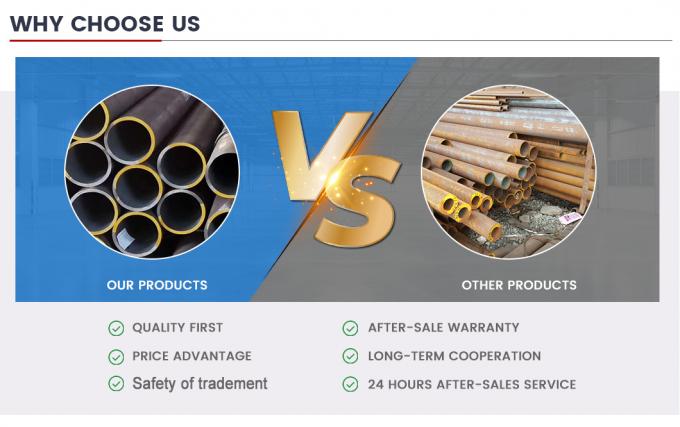 ASTM A106 A53 لوله فولادی کربن بدون دنده درجه حرارت بالا استاندارد 1mm 2mm 3mm ضخامت 6