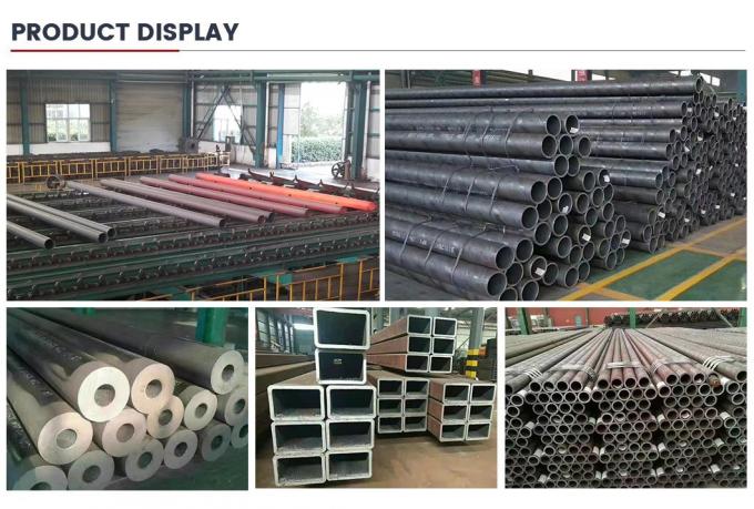 ASTM A106 A53 لوله فولادی کربن بدون دنده درجه حرارت بالا استاندارد 1mm 2mm 3mm ضخامت 7
