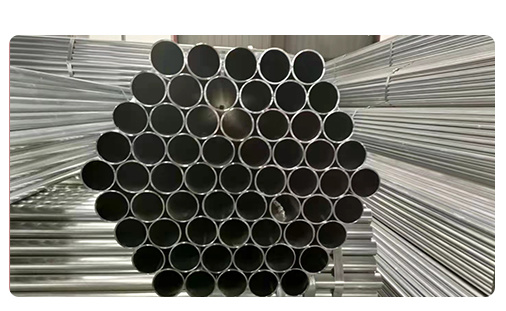 قطر سفارشی 20mm 35mm 40mm 4 اینچ Dx53D + Z Z100 Z275 گرم غوطه ور گرد لوله گالوانیزه لوله گرد گالوانیزه 2