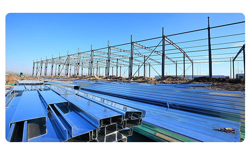Prefab Engineering Galvanized Steel Warehouse Buildings Design Structure Truss Purlin Barn Shed Horse Arena