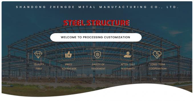 Custom Steel Structure Shed Fabrication Design Company Metal Steel Structure Warehouse Building in China