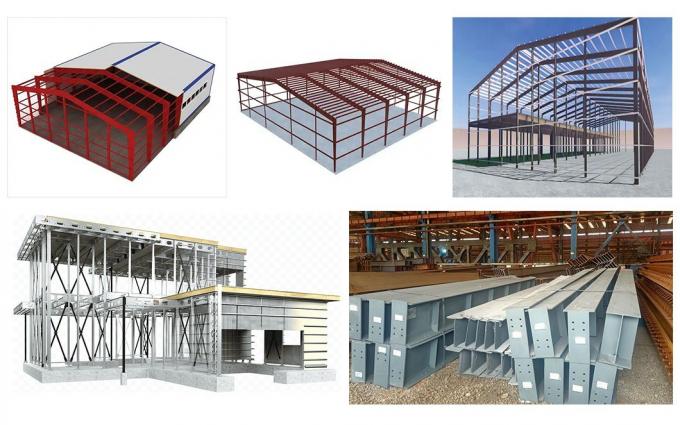 Metal Building Metal Steel Structure Building Frame Warehouses Workshop Plant Factory House Garage Metal Building