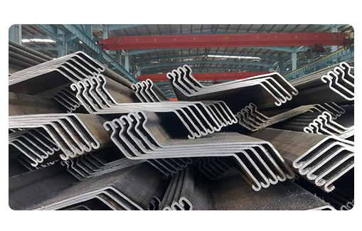 سنگ لوله های همبسته ی صاف AISI Standard Hot Rolled Sheet Pile 5