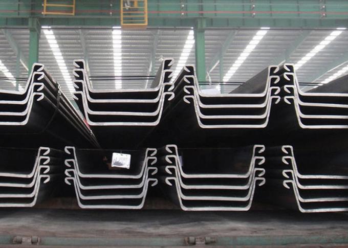 سنگ لوله های همبسته ی صاف AISI Standard Hot Rolled Sheet Pile 3